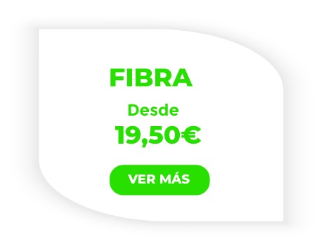 Tarifa fibra desde 19,50€